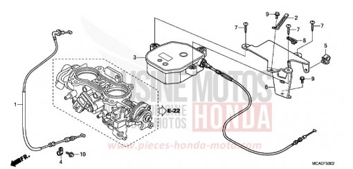 REGIME DE CROISIERE AUTO (GL1800C/D/E/F/G/H) GL1800D de 2013